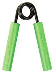 Fitness Mad Pro Power Hand Grips | Increase Strength, Performance & Grip in Forearms & Fingers | Knurled Aluminium Grip with Steel Springs | 30kg - 110kg in Resistance