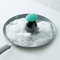 Forêt champignons pot brosse courte poignée en acier inoxydable balle pot brosse nettoyage boule fil lavage pot brosse