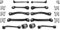 QUERLENKER REP. SET C-KLASSE W203 S203 HINTEN RECHTS UND LINKS, TEILEX GERMANY 9016101087