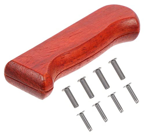 Anneome Impugnatura Del Cutter Da Cucina in Legno Manico Ricambio Pratico e Resistente Per Taglierina Per Chef e Appassionati Di Cucina