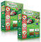Semi prato resistente- Tappeto erboso professionale - Germinazione ultra veloce e densa (14 giorni) - resistente alla siccità e al freddo (2 scatole - 100M²) Gazon Express Professionnel