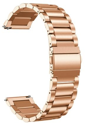 Pulseras compatibles con Garmin Venu 3S pulsera con funda protectora, acero inoxidable, correa de repuesto de metal para reloj inteligente Garmin Venu 3S