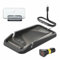 Polmxs Induktive Ladestation Auto,15W Rutschfestes Wireless Charger Auto GPS Autotelefonhalterung inkl. 40W KFZ Ladegerät Kompatibel mit iPhone 16 15 Pro Max 14 13 12, Samsung S24 S23 S22 S21, Aiprods