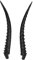 ibasenice 1 Paar Halloween verkleiden Cosplay-Kostüm-Stütze schwarzes Haarband Tiara weihnachtsdeko kreativer Kopfschmuck böse Hornhaar-Stütze Tier Requisiten Modell Hörner