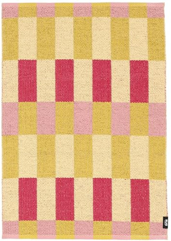 RugVista Tapis Favola Tapis - Rose/Jaune 70x100 Tapis Moderne