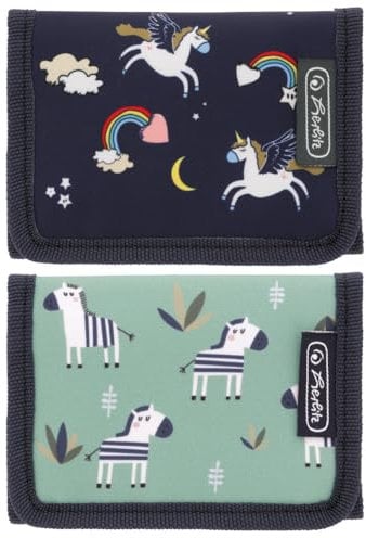 herlitz Geldbörse Zebra Unicorn Mix Motive Sortiert