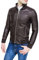 Evoga Giubbotto giacca uomo casual nero slim fit in ecopelle giubbino bomber moto chiodo (IT, Testo, XL, Regular, Regular, Marrone)