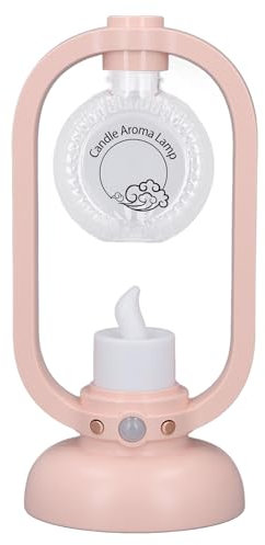 Humidifier with Aromatic Diffuser, Motion Sensor, Essential Oil Diffuser Returned to 50 Ml per Camera on the Letto (Pink)