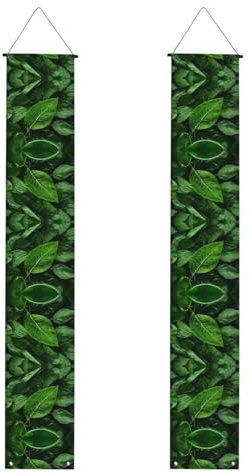 Grünes Blatt Natur Party Dekoration Banner, Glückwunsch Abschluss Dekoration Banner, Abschlussfeier Veranda Schild