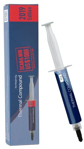 Duyeuau Composto termico 45g MX4 Processore Grasso Termico Per PC CPU GPU Stampante Raffreddamento E Dissipazione di Calore Applicazioni MX-4