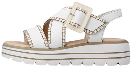 Sandalen aus Keilabsatz, Leder, Remonte Macao