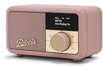 Roberts Revival Petite 2 DAB+/FM/Bluetooth with Alarm - Rose