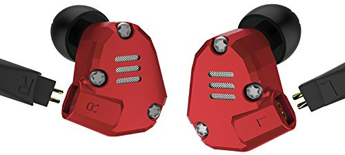 KZ ZS6 2DD+2BA - Auriculares intrauditivos híbridos, KZ ZS5 Pro rosso