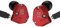 KZ ZS6 2DD+2BA - Auriculares intrauditivos híbridos, KZ ZS5 Pro rosso