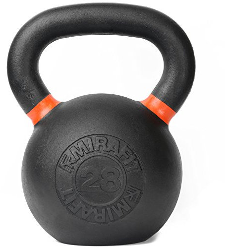 Mirafit Cast Iron Kettlebell - 28kg