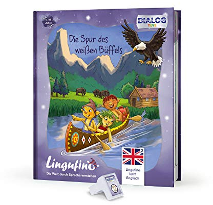 DIALOG TOYS DEDE-DT-LF06A Lingufino Erweiterungs-Set Die Spur des weißen Büffels