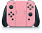Skins4u Aufkleber Design Schutzfolie Vinyl Skin kompatibel mit Nintendo Switch Joy-Con Controller Solid State Peach