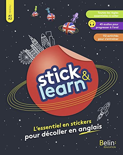 Stick & Learn: L'essentiel en stickers pour décoller en anglais