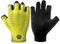 ROCKBROS Fahrradhandschuhe elastische Halbfinger Handschuhe rutschfest Atmungsaktiv für Herren und Damen MTB Rennrad Gelb M-XXL
