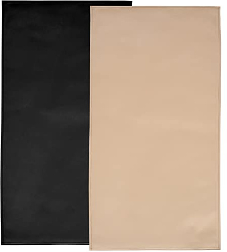 Baby-Wickelunterlage, tragbare Wickelunterlage, Reise-Wickelunterlage für Babys und kleine Kleinkinder, Beige und Schwarz