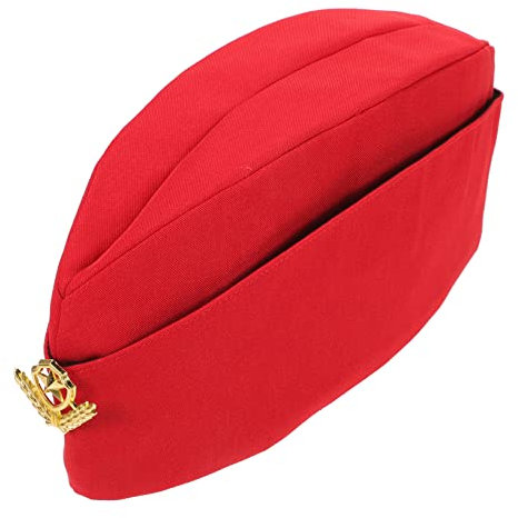 Toddmomy Bootsmütze Kapitänsmütze Für Herren Kapitänsmütze Für Damen Damen Accessoires Marine Kostüm Marine Admiral Hut Russischer Hut Kostüm Partyhut Performance Kostümzubehör