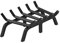 VEVOR, Griglia 21 Pollici con 6 Gambe, Barre in Acciaio Solido Verniciato a Polvere da 3/4, Supporto per Camini Interni ed Esterni, Black, 21 inch Burning Rack Holder