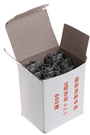 TERNCOEW Handreparaturgeländer für M-Nägel für Hog-Ring, Vogel-, Hühner-Mesh-Käfig, Drahtzaun für Hühner, Entenkäfig, installiertes Montagewerkzeug
