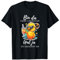 Party Ente mit Sonnenbrille und lustigem Mädelsabend Spruch T-Shirt