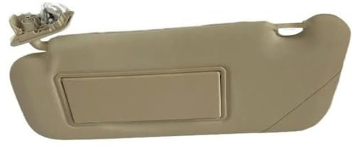 Oulesh Visera Parasol para Peugeot 308/2012-2015, 1 Visera con Espejo de Maquillaje