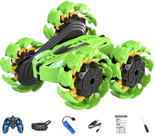 Remote Control Car, Hand Controlled Toy, Kids Gesture Car, Hand Gesture RC, Remote Stunt Car, Gesture RC Car, RC Car for Kids, Remote Control Stunt, Gesture Sensing Toy, Hand Gesture Toy for Kids
