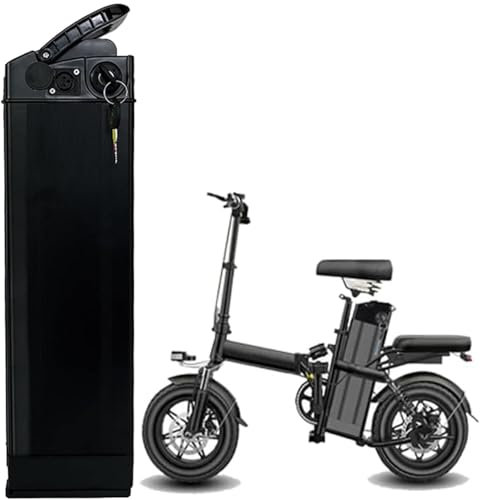 Batterie De Vélo Électrique 48V 25Ah 30Ah 35Ah, Batterie Lithium-ION 48V 25Ah 30Ah 35Ah avec Chargeur Haute Puissance pour 250W 300W 400W 500W 800W 1000W Moteu 48V 30Ah