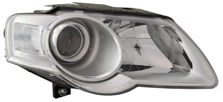 Scheinwerfer Rechter Seitenscheinwerfer Beifahrerseite Scheinwerferbaugruppe Projektor Frontlicht Autolampe Autolicht Kompatibel mit VW Passat 3C 2005 2006 2007 2008 2009 2010 2011 VP2699P