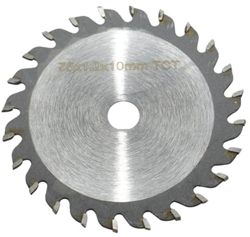 Hoja de sierra circular, hoja de sierra circular redonda resistente de 3 pulgadas, herramientas profesionales de carpintería para cortar paneles a base de madera, madera contrachapada circular