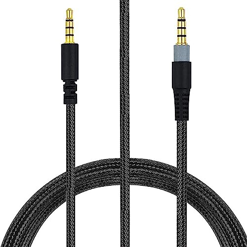 YROHGKPN Upgraded Extension Cable with Mute&Volume Control Wire for HyperX Cloud Headphones Cable Immersive Gaming Experience Replacement Gaming Headset Wire