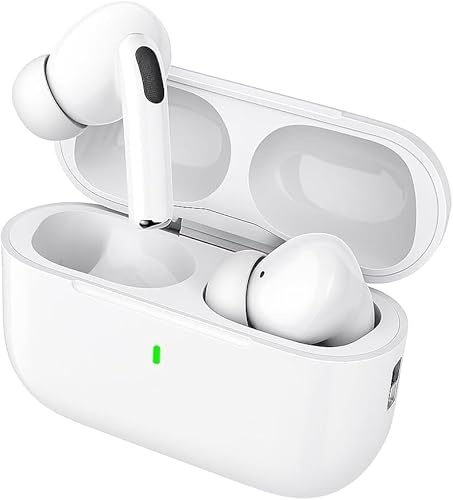 ear buds Wireless Earbuds AirBuds Pods 2026 New Bluetooth Headphones with Noise Reduction,in-Ear Ear Buds Sport Earphones IPX7 Waterproof Auto Pairing Fast Charging Headsets,for Android/IOS/AirPods