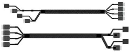 Intel 2U Switch cable SFF-8611(825mm)