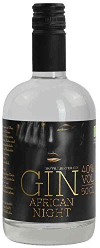 Gin 'African Night' Destillierter Gin Vegan BARRIQUE-Münsterländer Distillerie Deutschland 500ml-Fl (39,60€/L) BIO