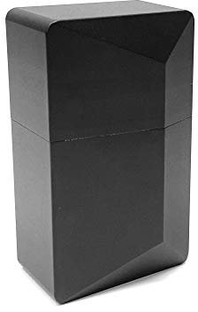 VOSSBACH Auto Schlüssel Box Keyless Go RFID Schutz Blocker Autoschlüssel Hülle Etui Signalblocker Schlüsselbox Aluminium Schwarz patentiertes Design