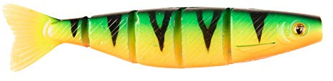 Fox Rage Pro Shad Jointed 14cm UV Firetiger Gummifisch