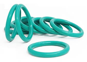 FKM Lot de 50 joints toriques en caoutchouc vert fluorine résistant aux hautes températures pour roulements, pompes, rouleaux de route, conduites d'eau, valves joints toriques 19 x 2,5 mm