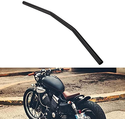 Universal 22mm 7/8 barra de arrastre del manillar de la motocicleta para Sportster Cruiser XL 883 1200 Chopper personalizado Softail Dyna Street Bob negro
