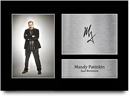 HWC Trading A4 Mandy Patinkin Homeland Geschenke Gedrucktes Signiertes Autogramm Foto für Fans von Fernsehshows