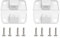 Cooler Plastic Hinges Compatible with for Coleman, Ice Chest Hinges Replacement Parts for Coleman Xtreme Coolers、Rubbermaid Coolers-2 Pack