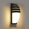 Comely LED Lampada da Parete Esterno/Interno, Nero 12W Applique da Parete Moderno IP65 Impermeabile, Applique da Esterno per Courty Garden Portico Soggiorno,Corridoio(Bianco caldo 3000K)