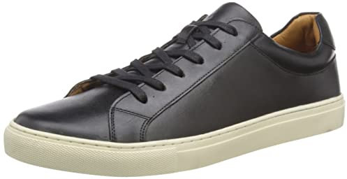 Hush Puppies Men's Colton Cupsole Trainers, Black, 11