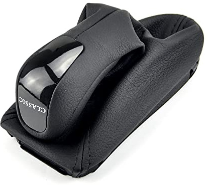 MKptopia Kompatibel mit Be-nz W211 Automatik-Schalthebel, Schalthebel, Leder-Gamaschen, Koffer, Zubehör im Auto-Stil