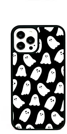 Cute Ghosts Ghost Halloween Pattern Phone Case/Cover Compatible with iPhone 13 Mini Rubber