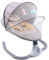 TaNeHaKi Elektrische Sicher Wippe,Automatischer Musik Bassinet,Babywippe Mit 4 Schaukelgeschwindigkeiten,Timing Und Fernbedienung