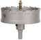 Vearter 100mm Scie Cloche en Métal, Carbure Tungstène Coupeur TCT Trou avec Foret de Centrage, pour Acier Inoxydable, Alliage, Cuivre, Fer, Plastique, Fibre de Verre