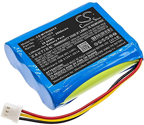 NEU Ersatz Akku Fit Moneual Everybot RS500, Everybot RS700(2600mAh / 28.86Wh)